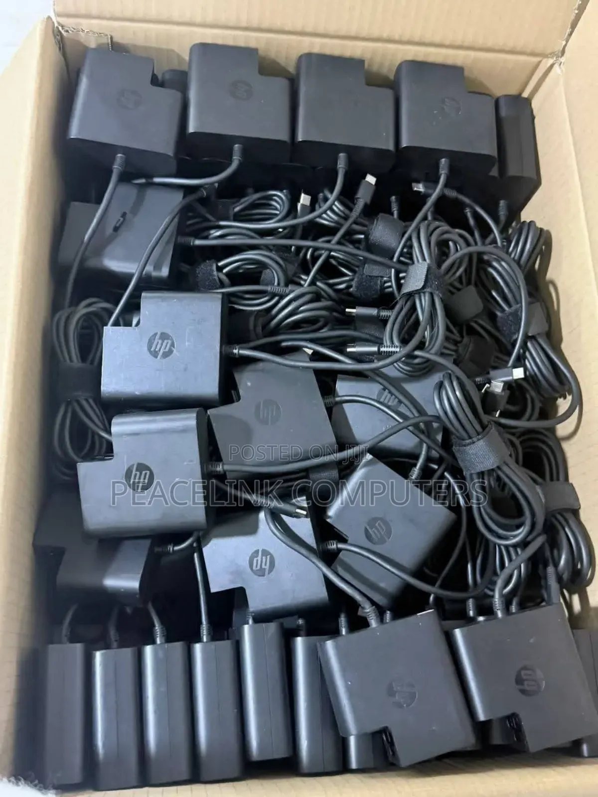 Original Laptop Chargers available at Peacelink Computers Lagos