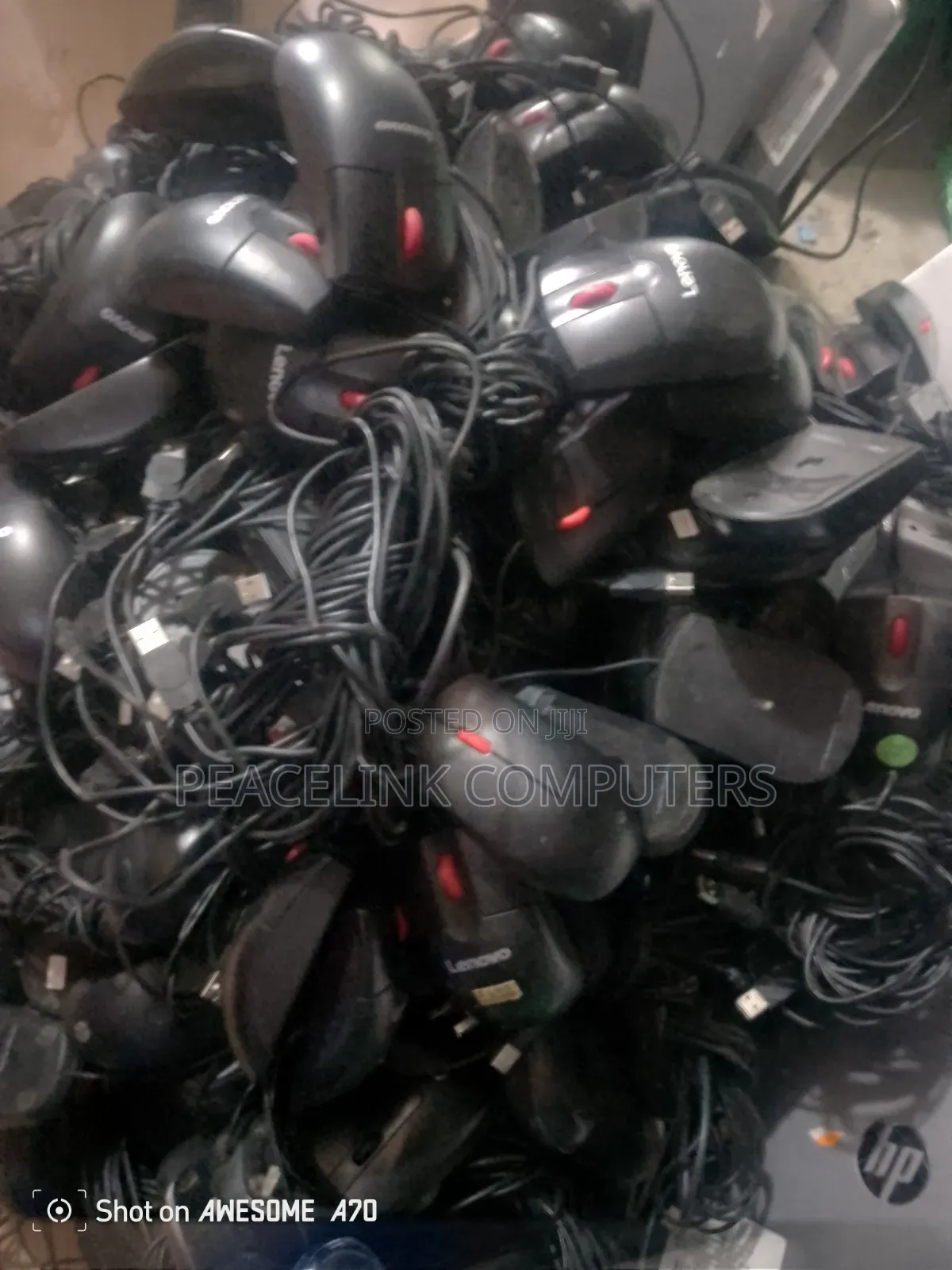 Original Tokunbo Wired Mouse for sale at Peacelink Computers Lagos